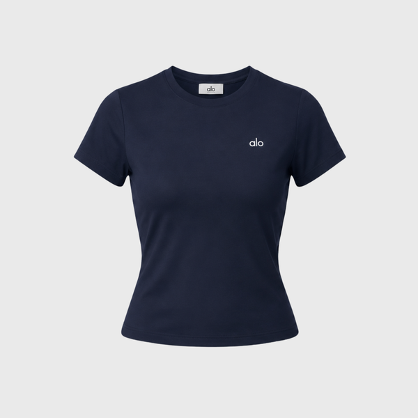 T-Shirt Manches Courtes Bleu Nuit
