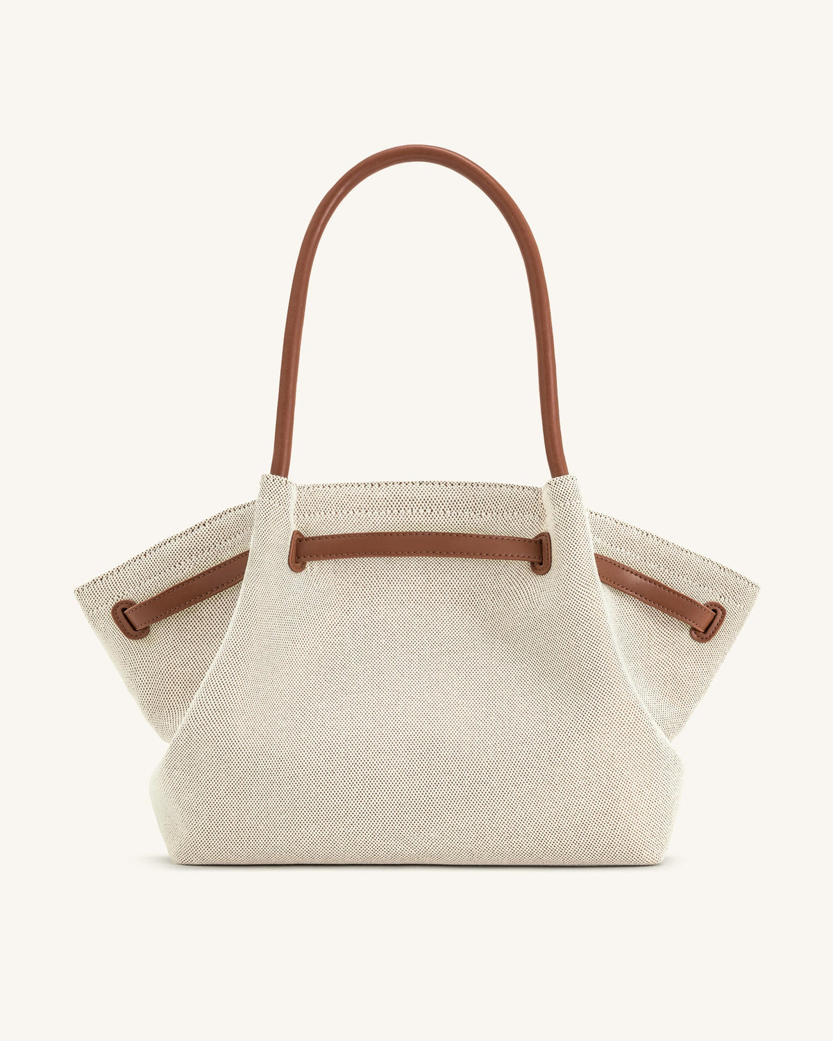 Hana Grand Sac Cabas - Toile Marron