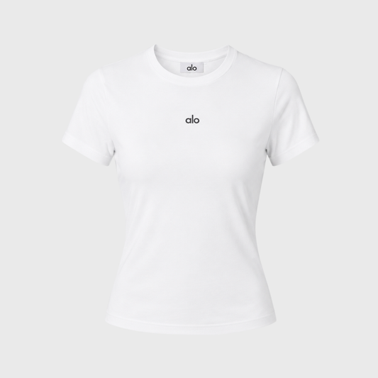 T-Shirt Manches Courtes Blanc