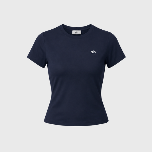 T-Shirt Manches Courtes Bleu Nuit