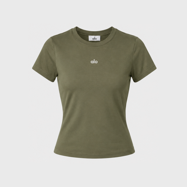 T-Shirt Manches Courtes Olive